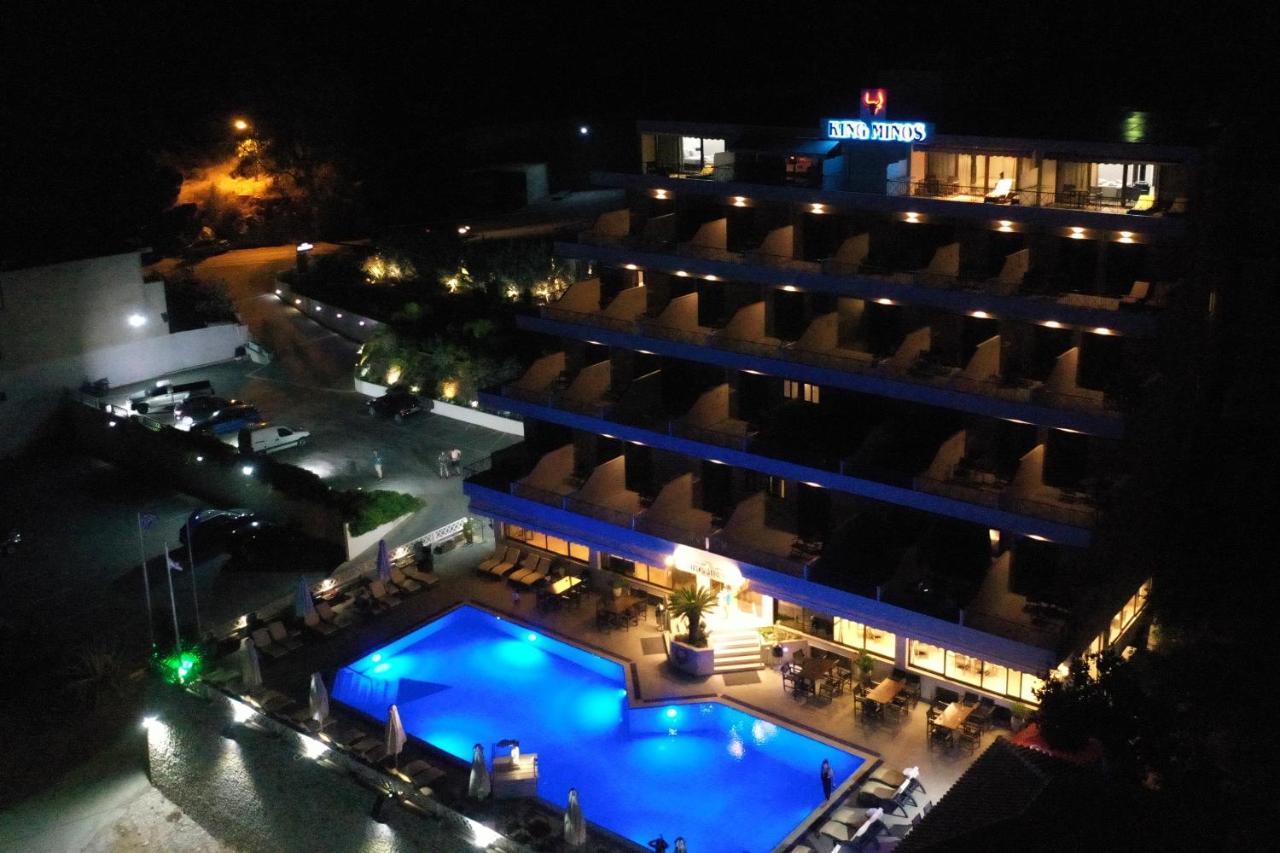King Minos Hotel Tolo Bagian luar foto